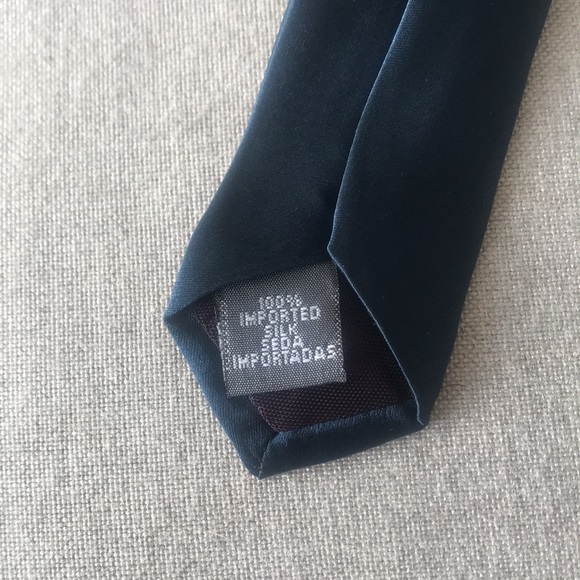 100% Silk Men’s Tie - Blue Zylos / George Machado - Picture 2 of 5